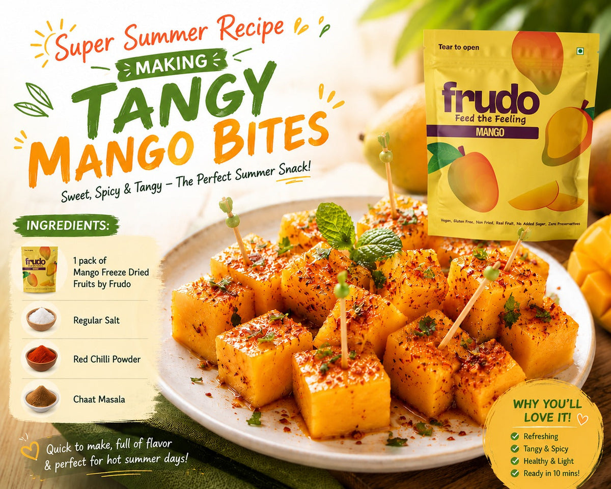 Super Summer Recipe - Making Tangy Mango Bites.