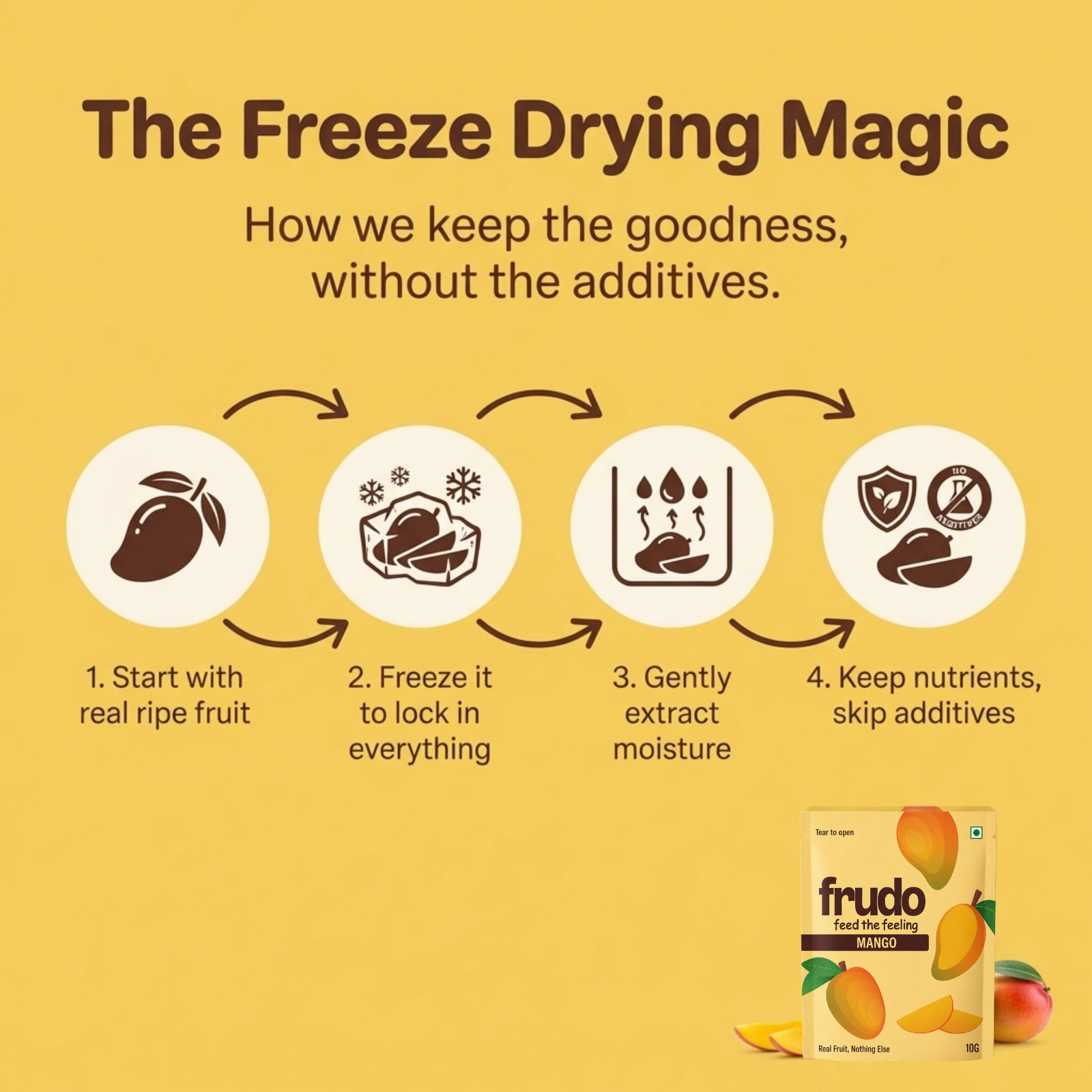 Frudo Combo: Mango Double + Pineapple