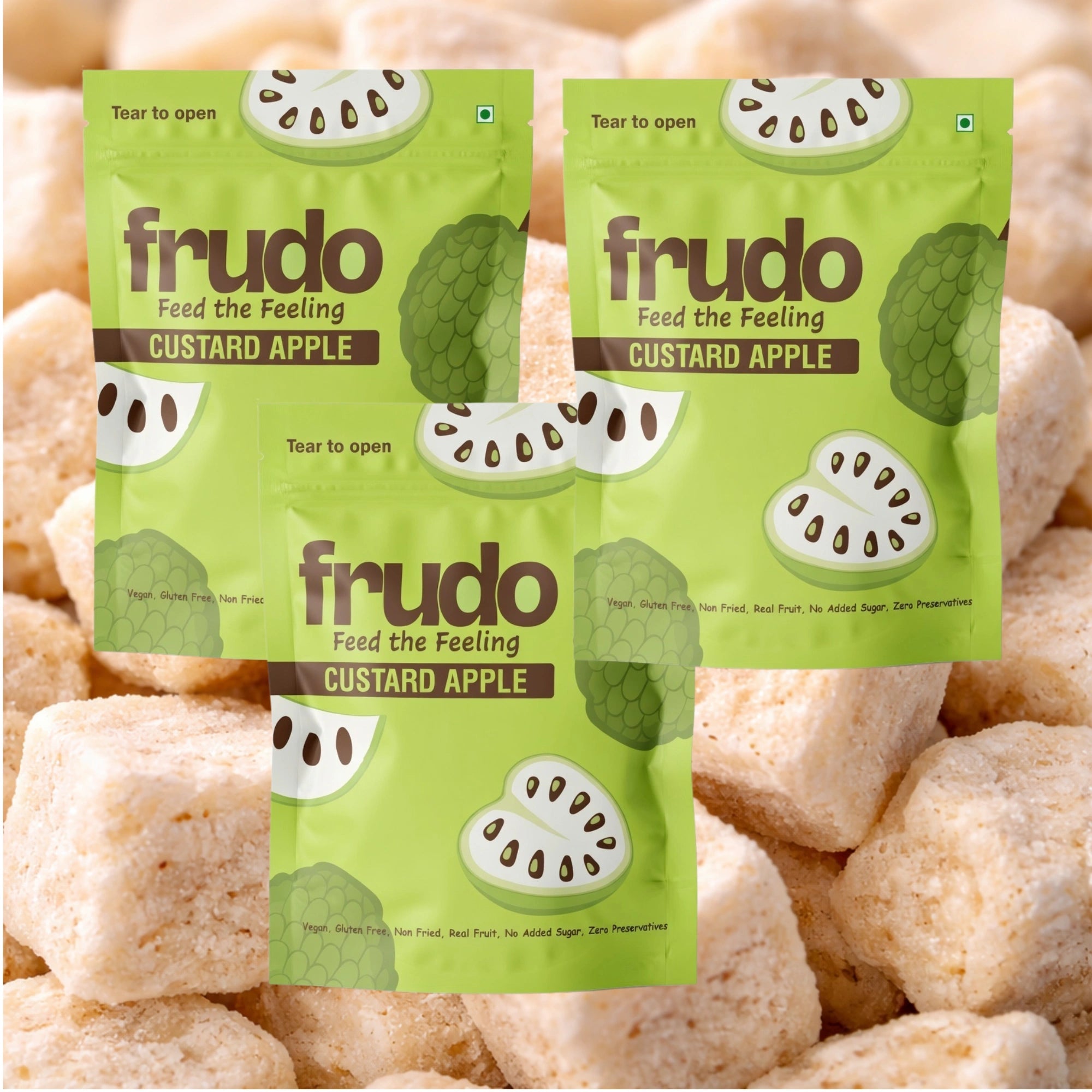 Custard Apple Cubes