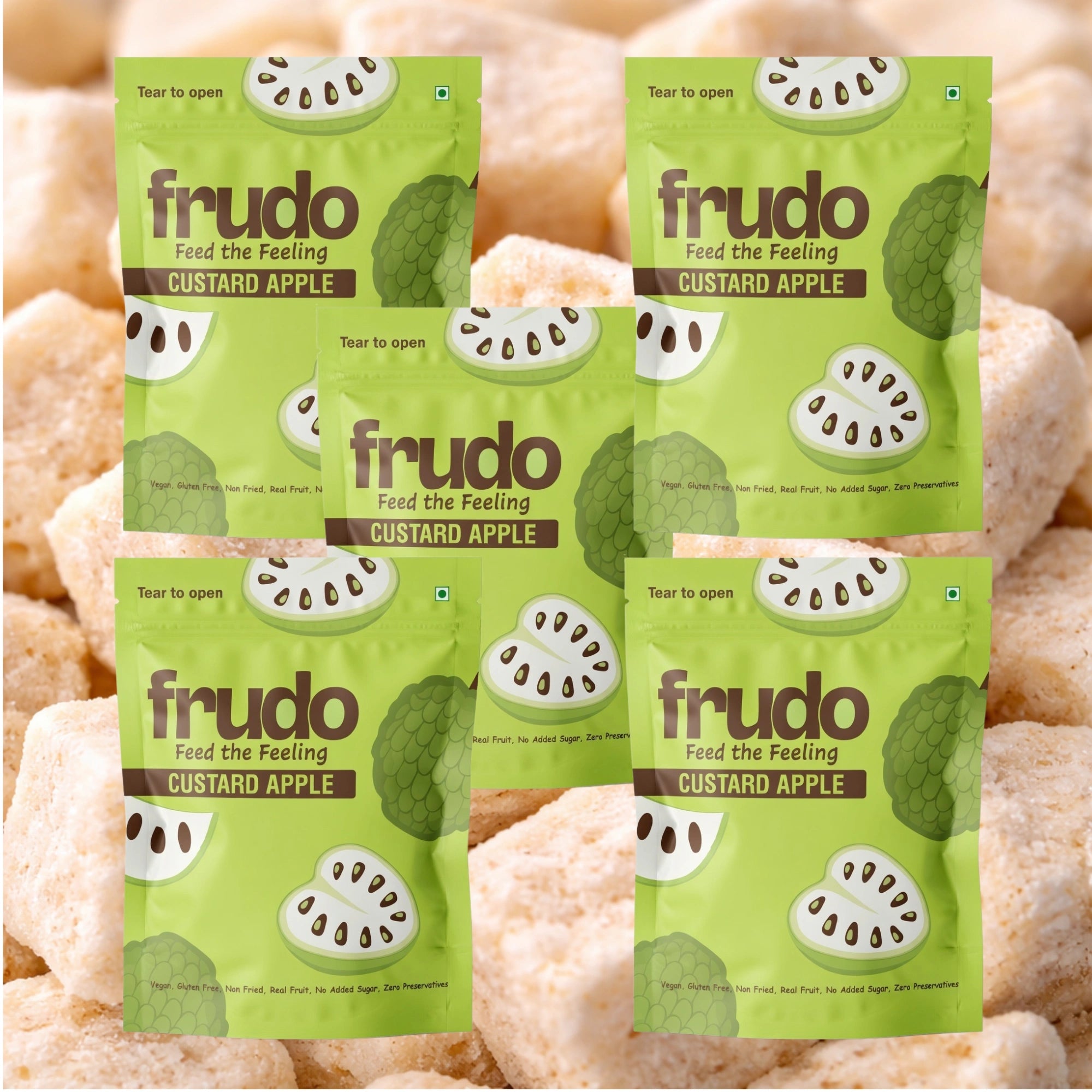 Custard Apple Cubes