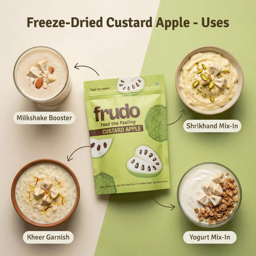 Custard Apple Cubes