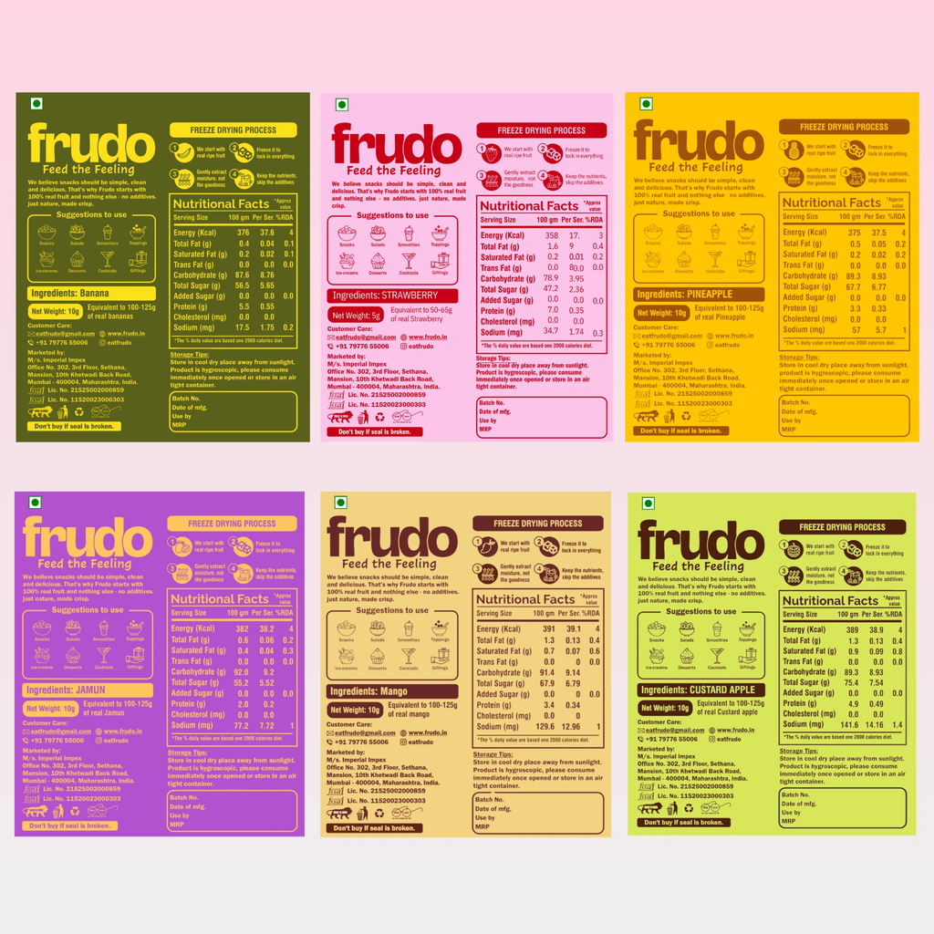 Frudo Variety Pack